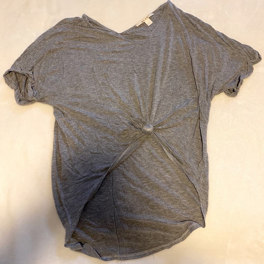 Basic gray tee